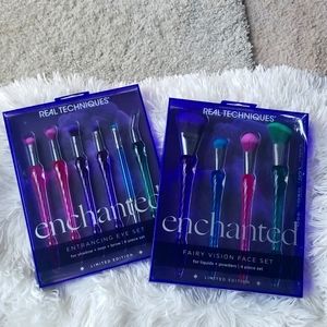 New Release🌸BNIB Real Techniques Enchanted Fairy Face Brush Set and 6pc eye set